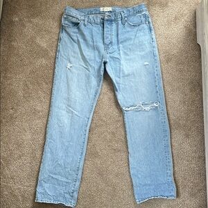 Madewell Light Blue Men's Relaxed Jeans